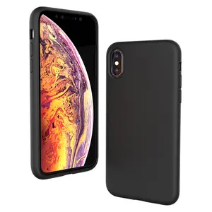 OEM LOGO Gốc Silicone Trường Hợp Điện Thoại Cho iPhone 7 8 Trường Hợp Đối Với iPhone X XS Max XR