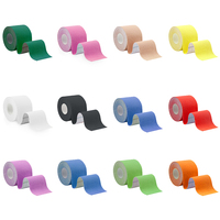 Vente en gros de kinésiotape musculaire en coton Ruban K d'athlétisme médical personnalisé Ruban de kinésiologie sportive