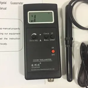 Gaussmeter Pengukuran Magnetik Profesional Meteran Tesla 2000mt GS100