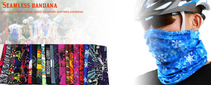Ningbo lingshang tubes sans soudure multifonction chapellerie hommes bandana, Personnalisé bandana impression - Product Image 4