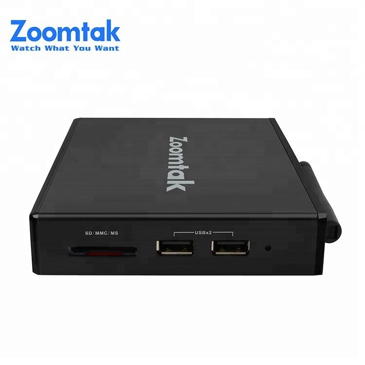 OEM Android quad core TV Box Zoomtak Amlogic S905x internet tv box android media player mini pc arapça iptv set top box
