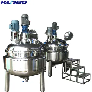 Kunbo 1000l स्टेनलेस स्टील खाद्य पेय मिक्सर मिश्रण टैंक