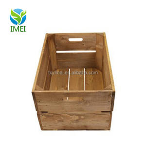 Nouveau YM0795 Laque En Bois pomme <span class=keywords><strong>Caisses</strong></span> Mini <span class=keywords><strong>Caisses</strong></span> En Bois En Gros - Product Image 2