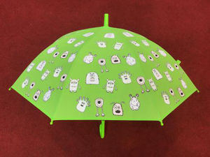 ร่มเด็กเปลี่ยนสีเมื่อโดนน้ำ ร่มเด็ก ร่มพีวีซี ร่มโพลีเอทิลีนอิมมีเนียม - Product Image 5