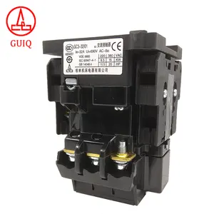 GC3-32/01 de marca de alta calidad 220 v 3 Fase 3 polos 32A aire acondicionado contactor eléctrico CA