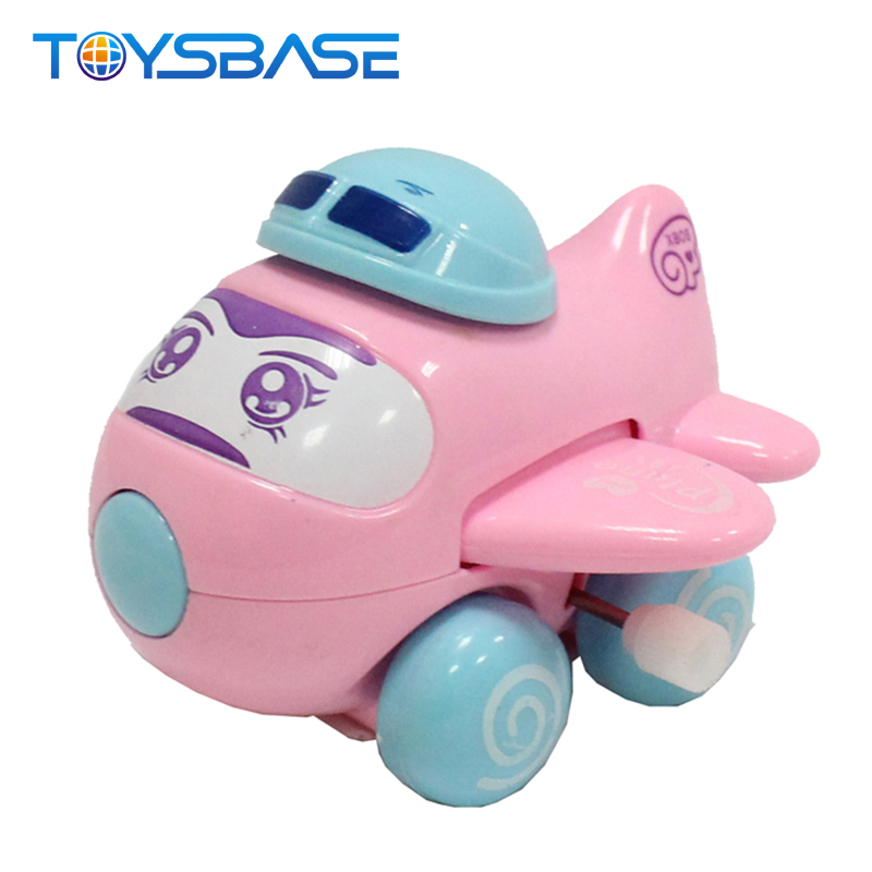 Забавный пластиковый игрушечный мини-самолет с 12 шт.