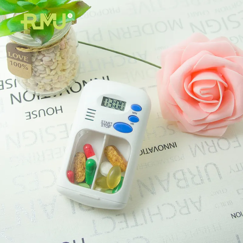 China manufacturer pill board pill alarm medicine box timer for pill remind with CE