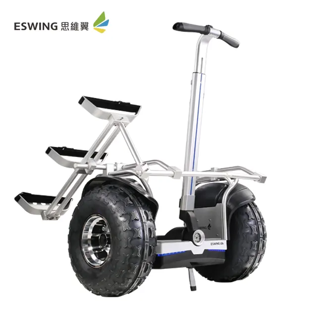 ESWING ES6 19インチオフロードタイヤスマートセルフバランスゴルフスクーター、GPSトラック付き