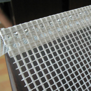 Esquina de PVC Perforada con Malla de Fibra de Vidrio/Perfil Angular (Fábrica) - Product Image 1