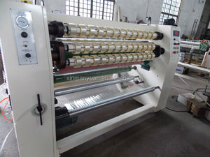 plakband snijmachine manuell, taiwan tape snijmachine, BOPP tape snijmachine rewinder - Product Image 3