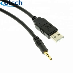 Rs232 Jack кабель Rs232 Usb Jack 3,5 3,5 мм аудио разъем последовательный стерео штырь Aux rs 232 папа - Product Image 1