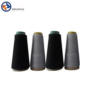 Harga Lebih Rendah 65% Katun 35% Poliester Warna Abu-abu Ruang Celup Berputar Melange AB Benang Heather Rajutan Benang Campur - Product Image 1