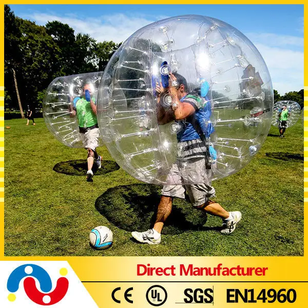 Drôle gonflables bumper ball/ballon de soccer taille 1 pour la vente