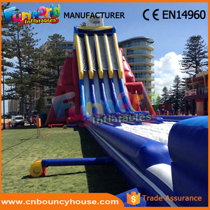 Thế giới lớn nhất bán buôn dốc bên trẻ em Người lớn nhảy bouncy lâu đài trượt nước Inflatable - Product Image 4