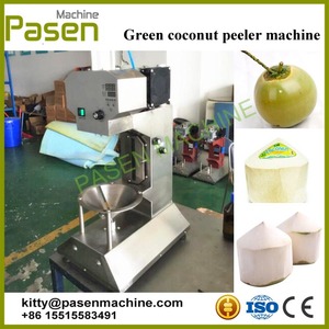 Yeşil hindistan cevizi kabuğu kesme makinası soyma makinesi hindistan cevizi yeşil hindistan cevizi soyucu makinesi - Product Image 6