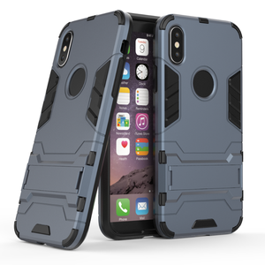 Chống sốc 2 Trong 1 Lai Armor Chân Đế Mềm TPU PC Skin Trở Lại bìa Case Cho <span class=keywords><strong>iPhone</strong></span> 8 7 6 6 S 5 <span class=keywords><strong>5C</strong></span> Se Cộng Với - Product Image 4