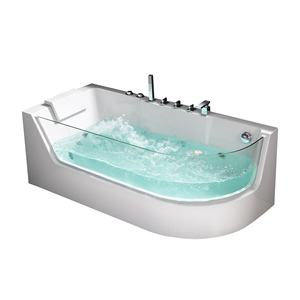 FABIAO <span class=keywords><strong>banera</strong></span> spa baño interior mejor qualitybathtub masaje jacuzzi de acrílico transparente bañera en blanco <span class=keywords><strong>con</strong></span> grifo - Product Image 2