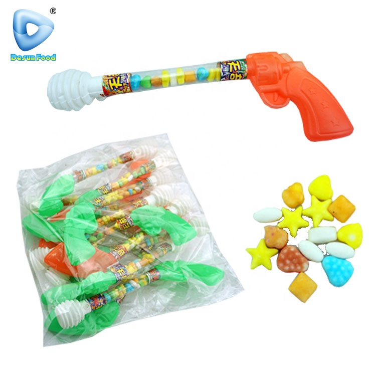 Shantou игрушечный завод, пластиковый пистолет, игрушка с конфетами для детей