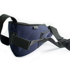 Inmovilizador de cabestrillo de soporte de codo de brazo de inestabilidad azul de nailon reutilizable para lesiones de hombro, clavícula rota, certificado CE - Product Image 3