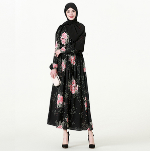 Burka Hijab Abaya da Donna in Poliestere - Abbigliamento Islamico a Maniche Lunghe per Donne, <span class=keywords><strong>Design</strong></span> <span class=keywords><strong>Etnico</strong></span>, Per Tutte le Stagioni, Vendita all'Ingrosso - Product Image 1