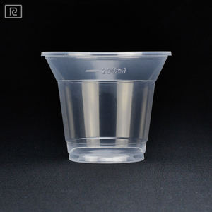 Riiqi-Envase desechable transparente para helado, recipiente con tapa, diámetro de 95mm, 300ml, PP, 10oz, ml - Product Image 3