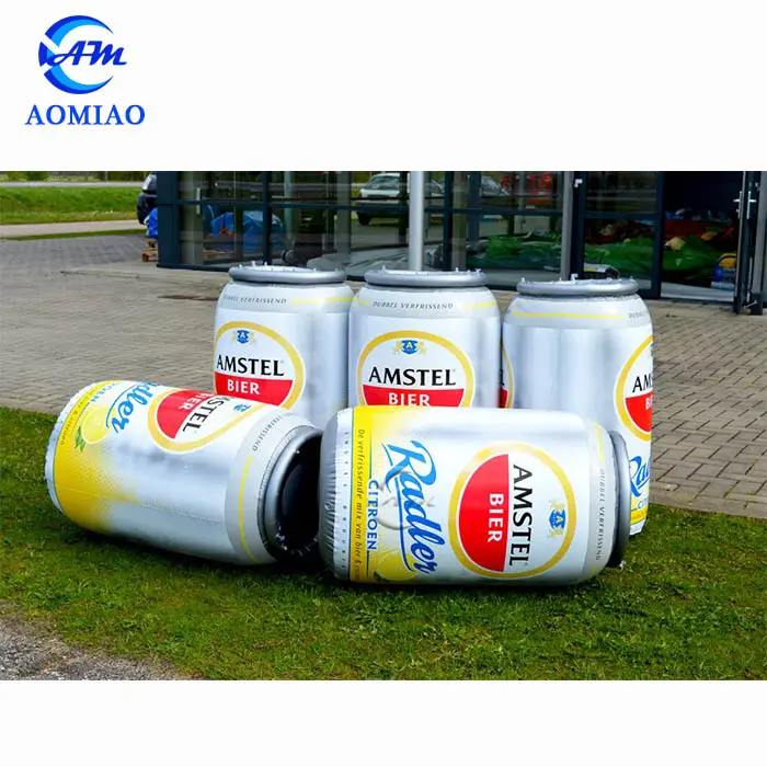 Outdoor advertising balloon inflatable beer can, inflatable model/replica