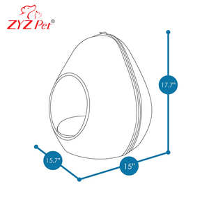 Diseño único gato <span class=keywords><strong>casa</strong></span> <span class=keywords><strong>cueva</strong></span> cama del animal doméstico - Product Image 5
