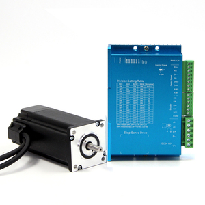 2 fase <span class=keywords><strong>Nema23</strong></span> close loop <span class=keywords><strong>stepper</strong></span> motor4Nm motore e driver per macchina cnc - Product Image 1