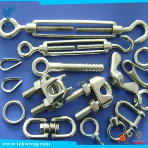 Us Type Hook And Hook Turnbuckle M16 Steel Turnbuckle