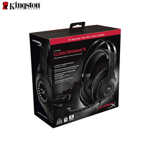 ชุดหูฟังสำหรับเล่นเกม Hyperx Kingston ของแท้100%,ไมโครโฟนตัดเสียงรบกวนมีสายลูกโม่เมฆ