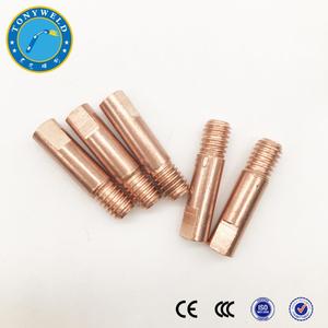 Consommables Bzl <span class=keywords><strong>Mb15ak</strong></span> Pièces de torche Pointe de contact M6*25 Cucrzr - Product Image 2