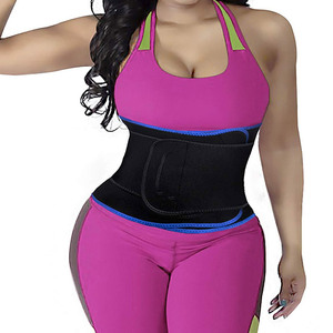 <span class=keywords><strong>Double</strong></span> Pull Sports Sweat Taille Taille Néoprène Matériau Perte de Poids <span class=keywords><strong>Ceinture</strong></span> Workout Waist Trimmer - Product Image 3