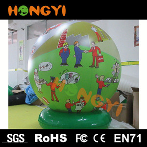 Inflable Popular dibujos animados niños creativos juguetes inflables bola elástica con iluminación LED - Product Image 2