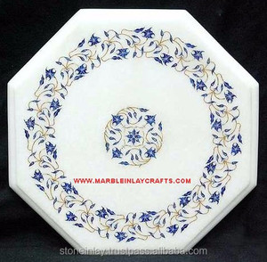 โต๊ะหินอ่อนสีขาวหน้าท็อปธรรมชาติ - Product Image 1