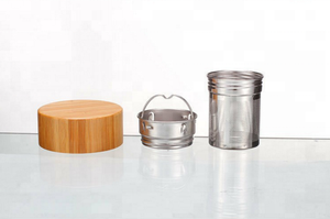 Tea Infuser Tumbler Fruit Infusion Glass <strong>Water</strong> <strong>Bottle</strong> <strong>for</strong> Coffee Brewer <strong>with</strong> <strong>Filter</strong> 420ml - Product Image 5