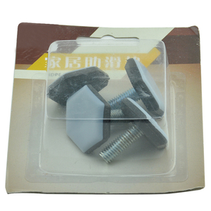 Tapis de meubles en <span class=keywords><strong>feutre</strong></span> noir avec boîte de rangement <span class=keywords><strong>pour</strong></span> meubles, chaises, tabourets et pieds de Table - Product Image 1