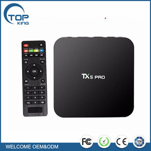 Media player google tv box ott TX5 Pro <span class=keywords><strong>S905X</strong></span> 2G 16G Quad core android 6.0 apoyo <span class=keywords><strong>S905X</strong></span> Kodi16.1 4 k hd tx5 pro - Product Image 1