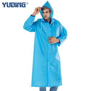 معطف واق من المطر للجنسين, معطف واق من المطر EVA عالي الجودة ذو غطاء رأس ، معطف مقاوم للماء للجنسين - Product Image 2