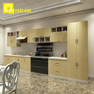 מפעל הנמכר ביותר מודרני אירופאי עיצוב מטבח ארון - Product Image 1