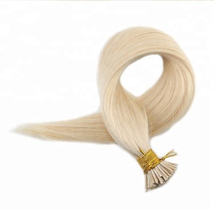 Extensiones <span class=keywords><strong>de</strong></span> Cabello Humano con Alineación <span class=keywords><strong>de</strong></span> Cutícula Virgen, Punta I # 60 - Product Image 4