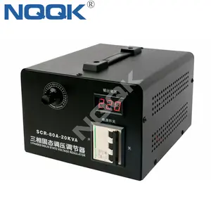 SSR-80A AC380V 80A 20KW 月三相晶闸管可控硅固态调压稳压器