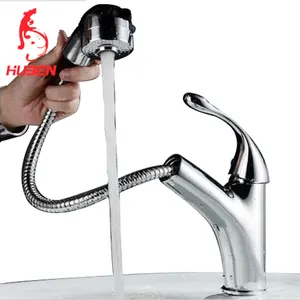 Wholesale upc basin pull out faucet with exquisite water ridge faucet parts