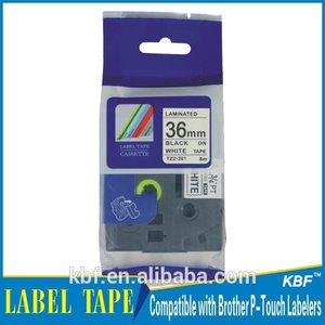 Superior cartuchos de fábricas p-touch TZe-261 compatible cinta impresora cartucho para cintas de etiquetas hermano TZ-261 - Product Image 1