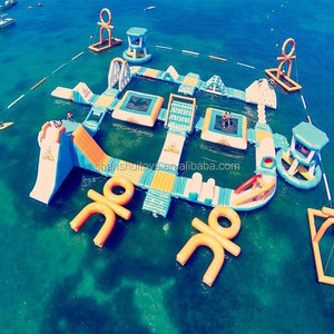 Parco Acquatico Gonfiabile Gigante Commerciale Galleggiante per Adulti su Mare e Lago - Product Image 5