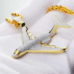 Hip hop cz stone-abalorio de avión, plateado, oro blanco, plateado, 925 - Product Image 3