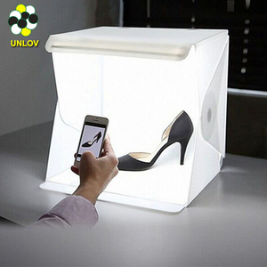 Carpas <span class=keywords><strong>de</strong></span> Fotografía 40 x 40 x 40 cm, Caja <span class=keywords><strong>de</strong></span> Luz, <span class=keywords><strong>Estudio</strong></span> Fotográfico Portátil Plegable con Gancho y Bucle, Caja <span class=keywords><strong>de</strong></span> <span class=keywords><strong>Estudio</strong></span> Fotográfico - Product Image 4