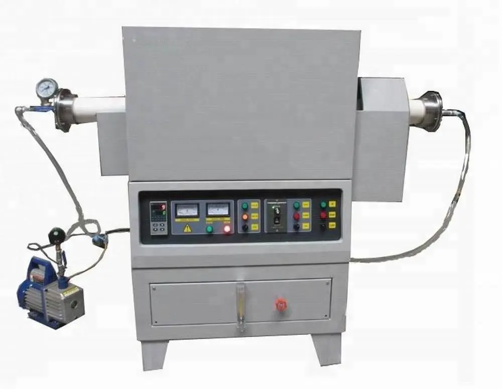 1200C electric tilting rotary tube furnace for sintering powder materials test