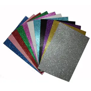 A buon mercato colorato glitter goma eva /eva sheet