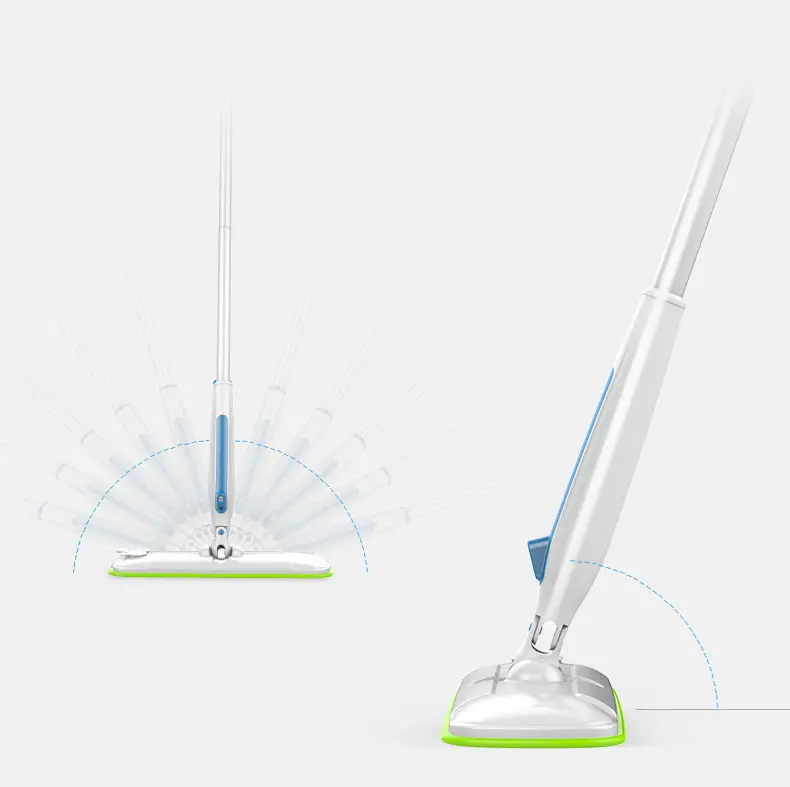 Hard Floor Sweeper Spray Mop mit Mikro faser Pad 2 in 1 Sweep & Dust Mop