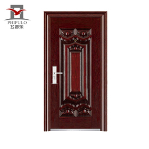 Pas cher de insonorisées extérieur principal porte en acier porte pour la maison designs - Product Image 1
